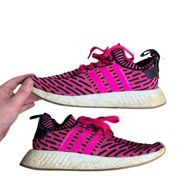Rare Adidas NMD R2 Japan Shock Pink Size 11 - Picture 5 of 13